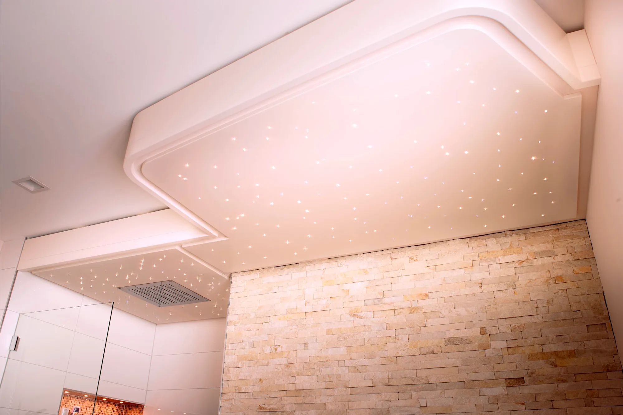 Sternenhimmel im Badezimmer