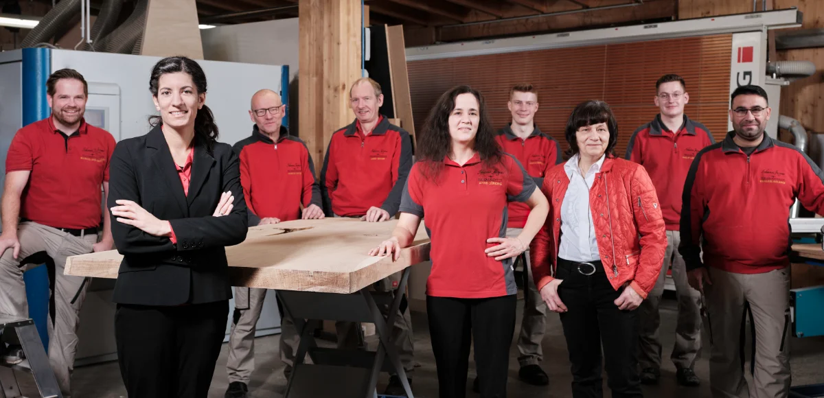 Das Team der Holzmanufaktur